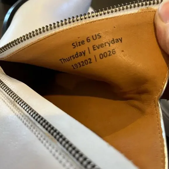 Thursday Boot Co. Everyday Country Star White Star Booties Size 6 EUC - Picture 6 of 7